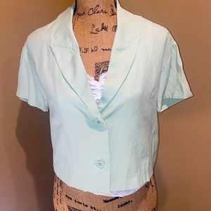 Mint green Lush brand top. Nwt size small.